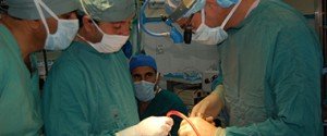 Dr. Rose During Surgery