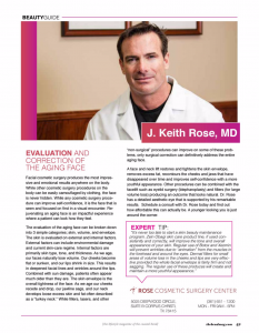 Dr Rose in coast magazine